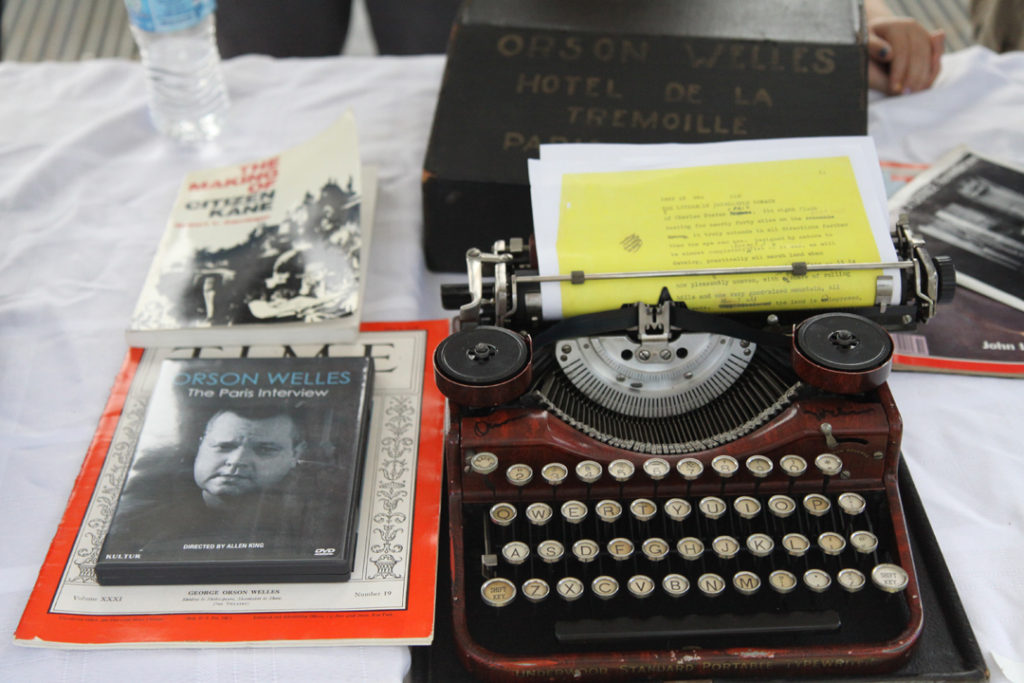 Orson Wells Typewriter